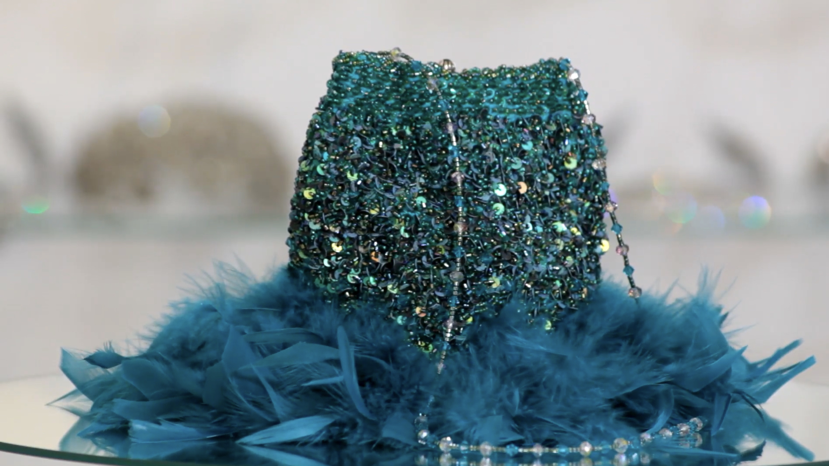 BOLSO JOYA TURQUESA